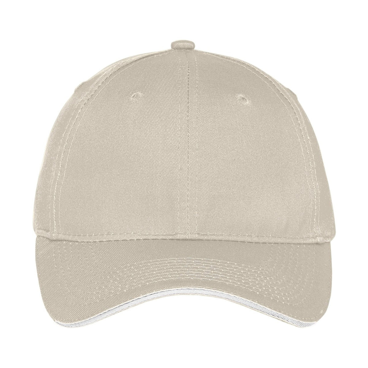 Port Authority Unstructured Sandwich Bill Cap-2