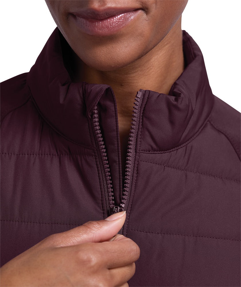 Charles River Women's Lotus Hybrid Puffer Jacket-5
