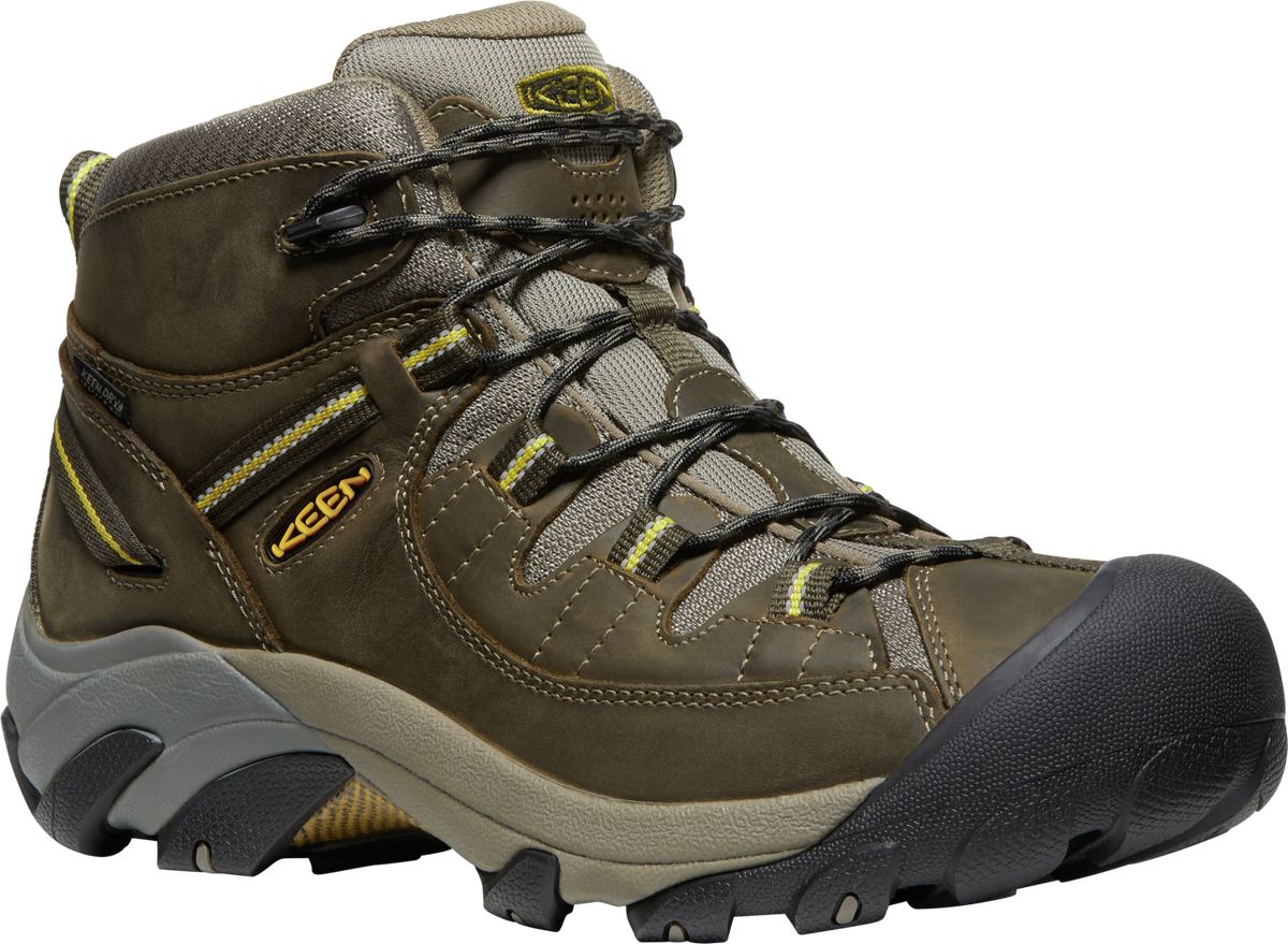 KEEN Men's Targhee II Mid Waterproof Hiking Boots-1