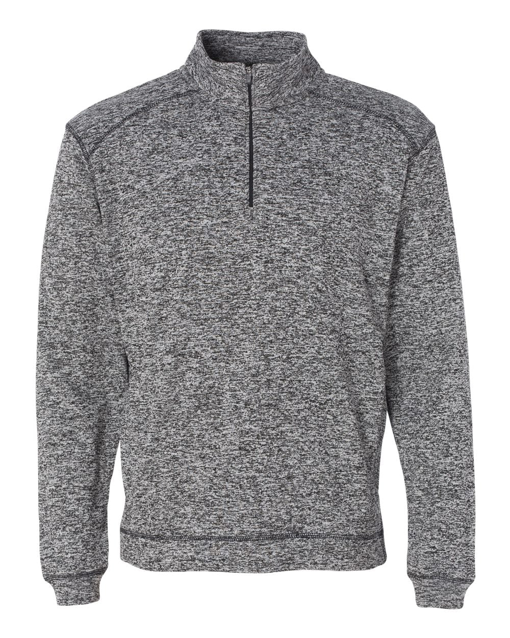 J. America Men's Cosmic Poly 1/4 Zip Fleece 8614 Mens Apparel Sweatshirts & Fleece