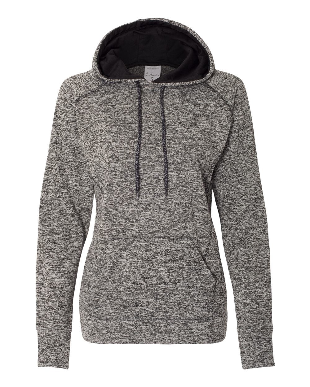 J. America Women's Cosmic Contrast Pop Hoodie 8616 Womens Apparel Sweatshirts & Fleece