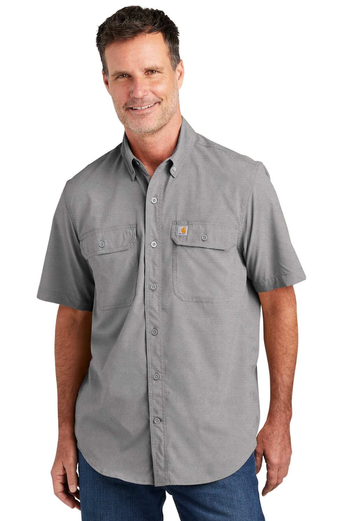 Carhartt Men's Force Solid Short Sleeve Shirt CT105292 Corporate Apparel Shirts & Tops