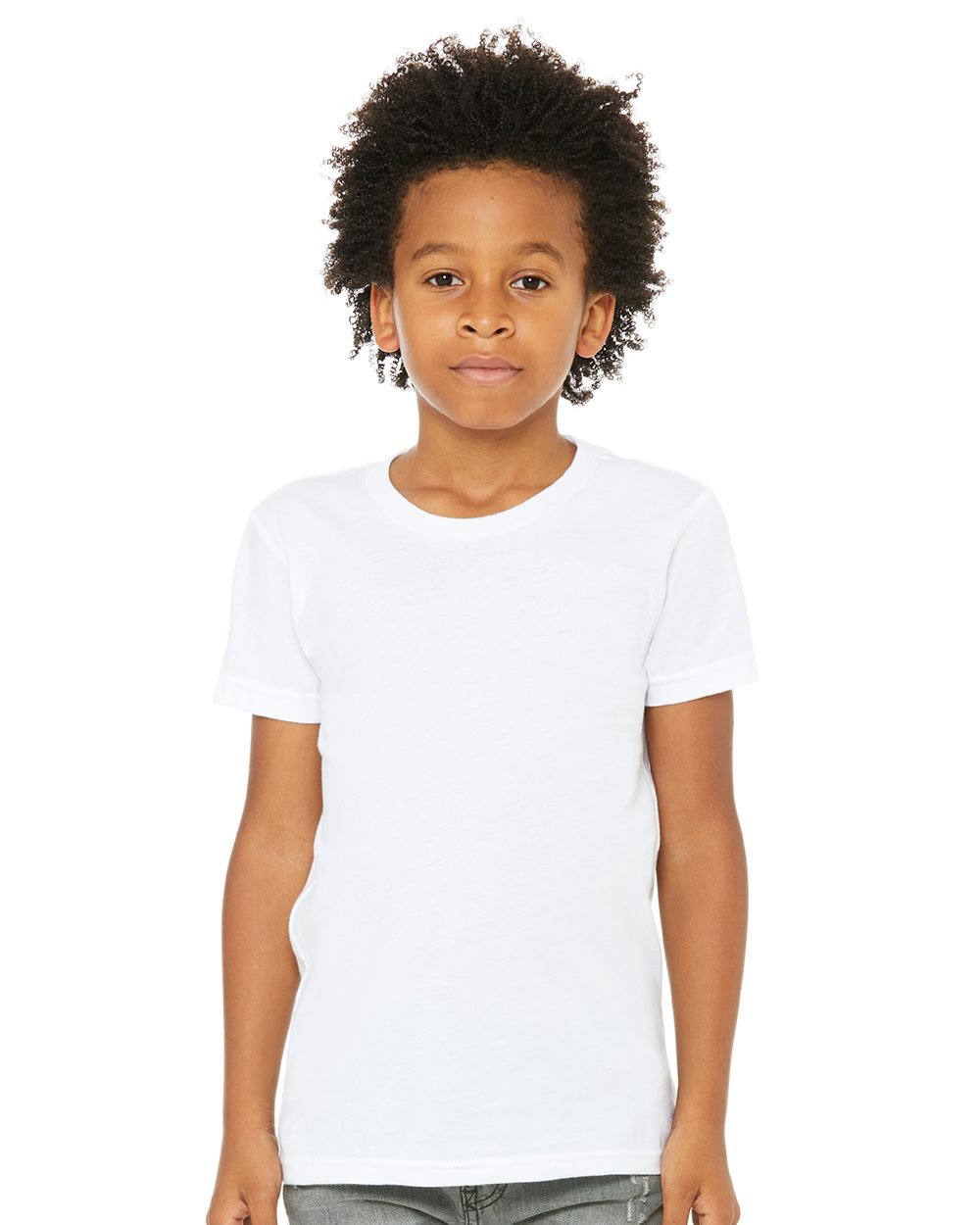 BELLA + CANVAS Youth Jersey Short Sleeve Tee BC3001Y Youth Apparel Shirts & Tops