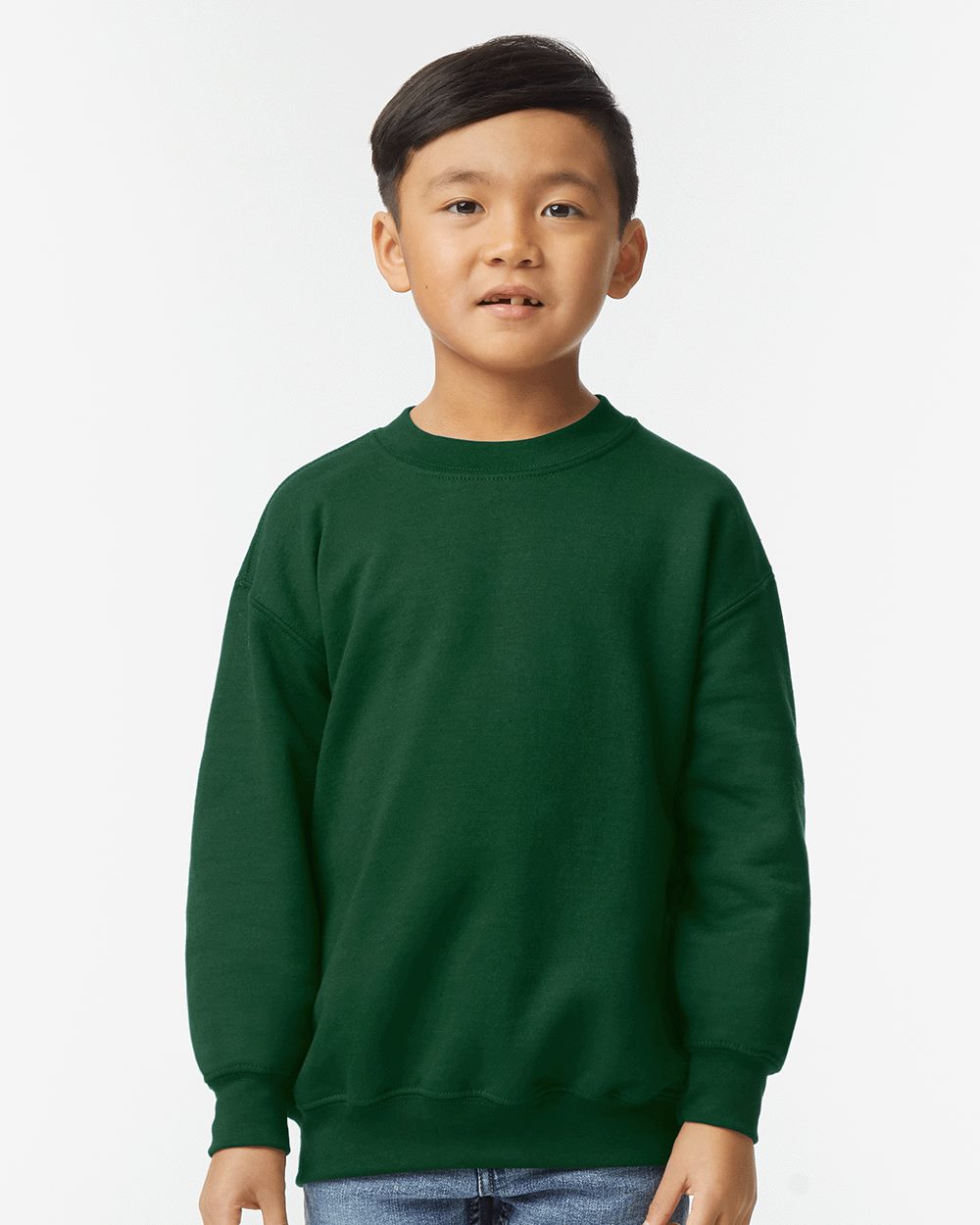 Gildan Youth Heavy Blend Crewneck Sweatshirt 18000B Youth Apparel Hoodies & Sweatshirts