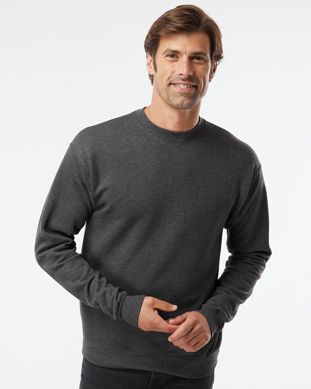 Hanes Men's Perfect Fleece Crewneck Sweatshirt Mens Apparel Sweatshirts & Fleece