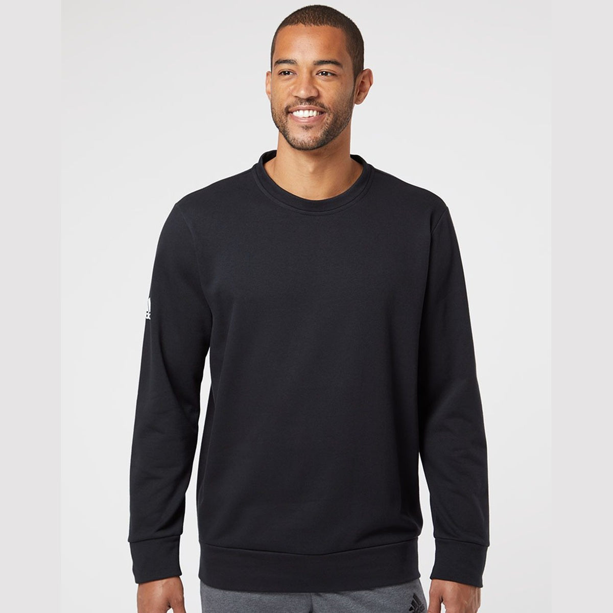 Adidas Men's Fleece Crewneck Sweatshirt