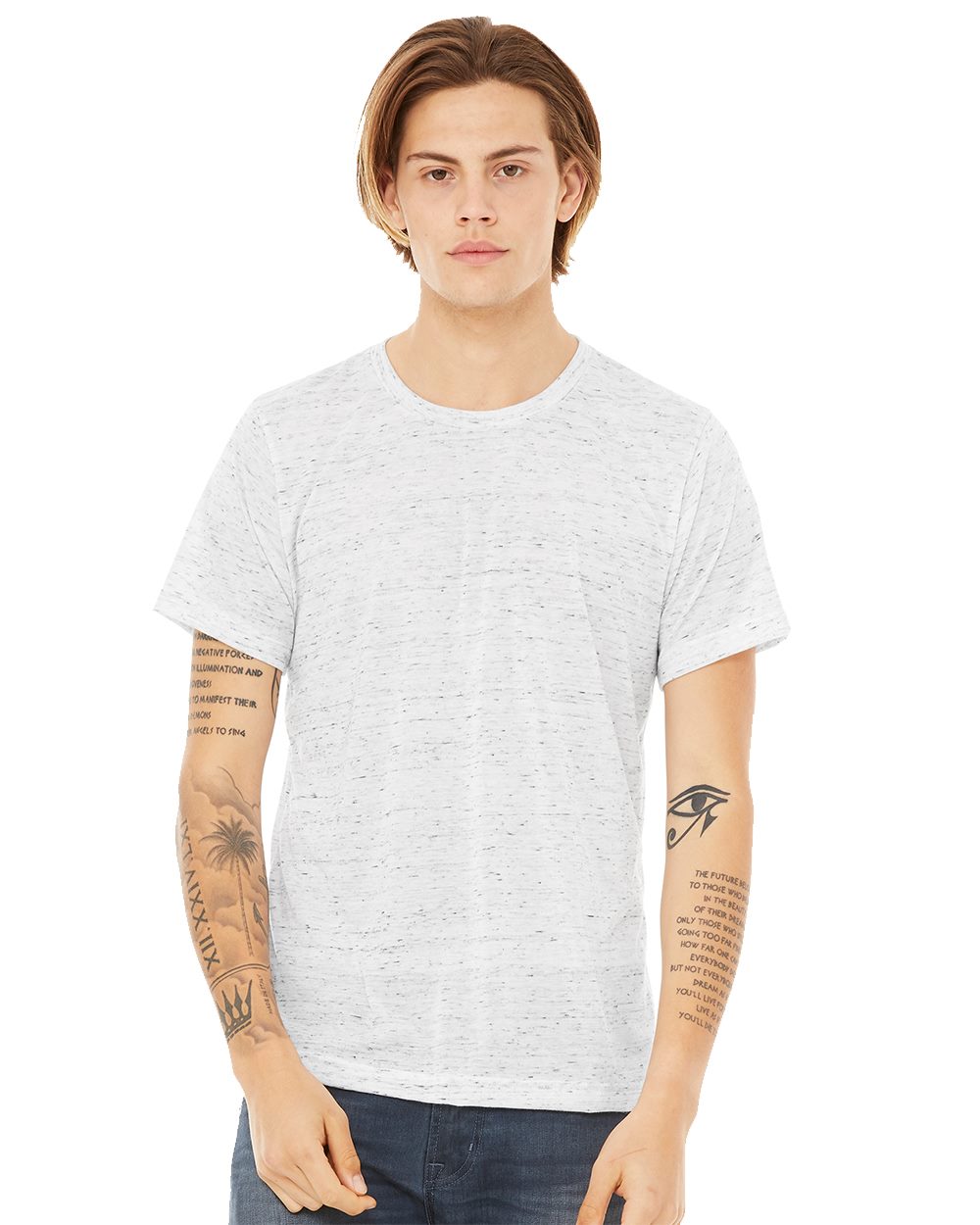 BELLA + CANVAS Unisex Texture Tee Mens Apparel Shirts & Tops