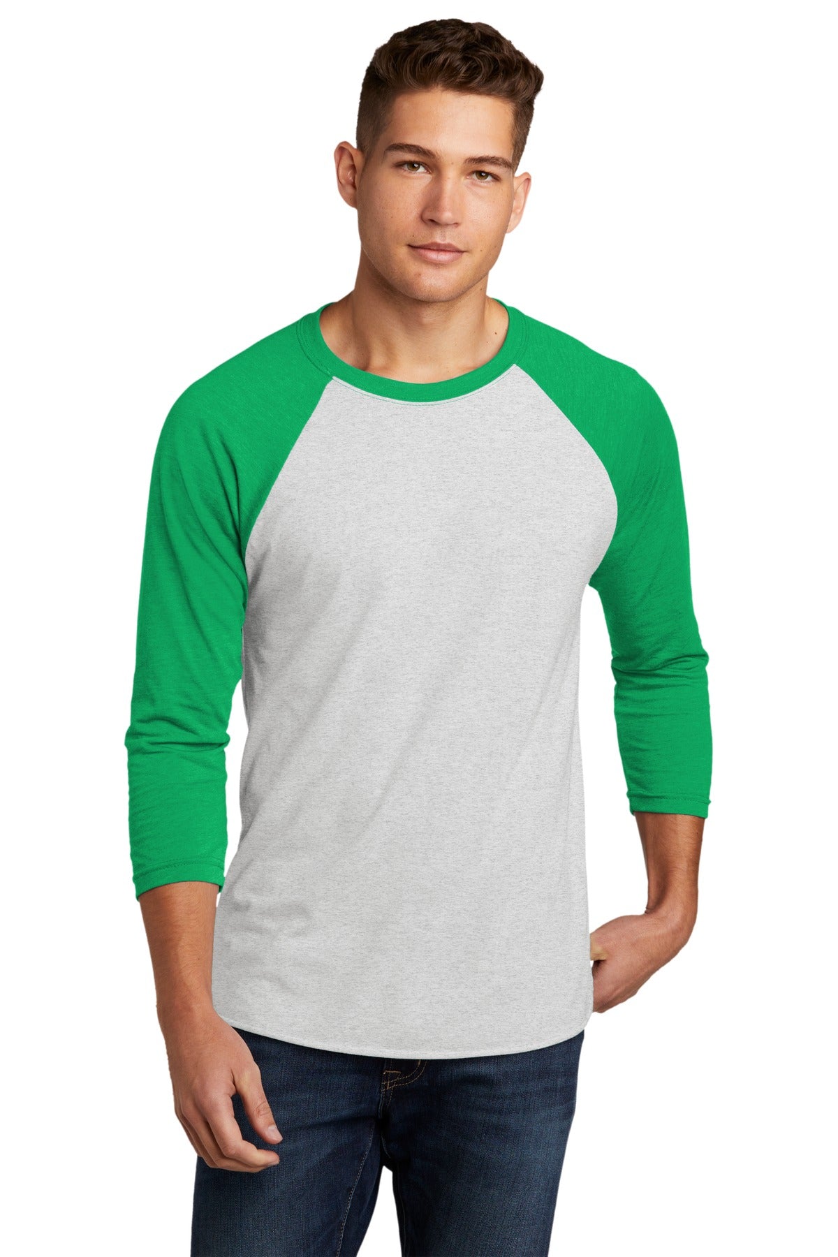 Next Level Unisex Tri-Blend 3/4-Sleeve Raglan Tee. Mens Apparel Shirts & Tops