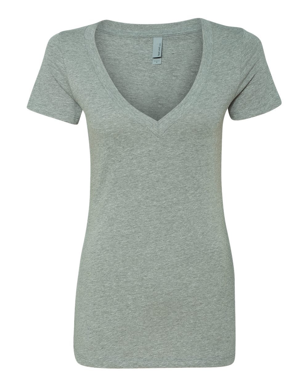 Next Level Women's Deep V-Neck T-Shirt Womens Apparel Shirts & Tops