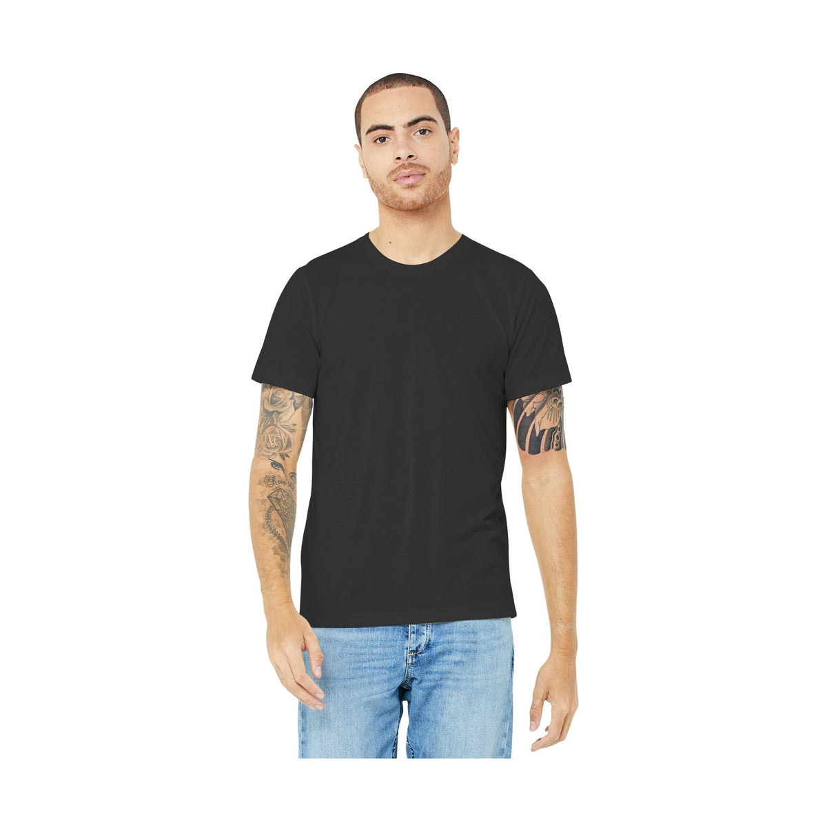 BELLA + CANVAS Unisex Made In The USA Jersey Short Sleeve Tee-1