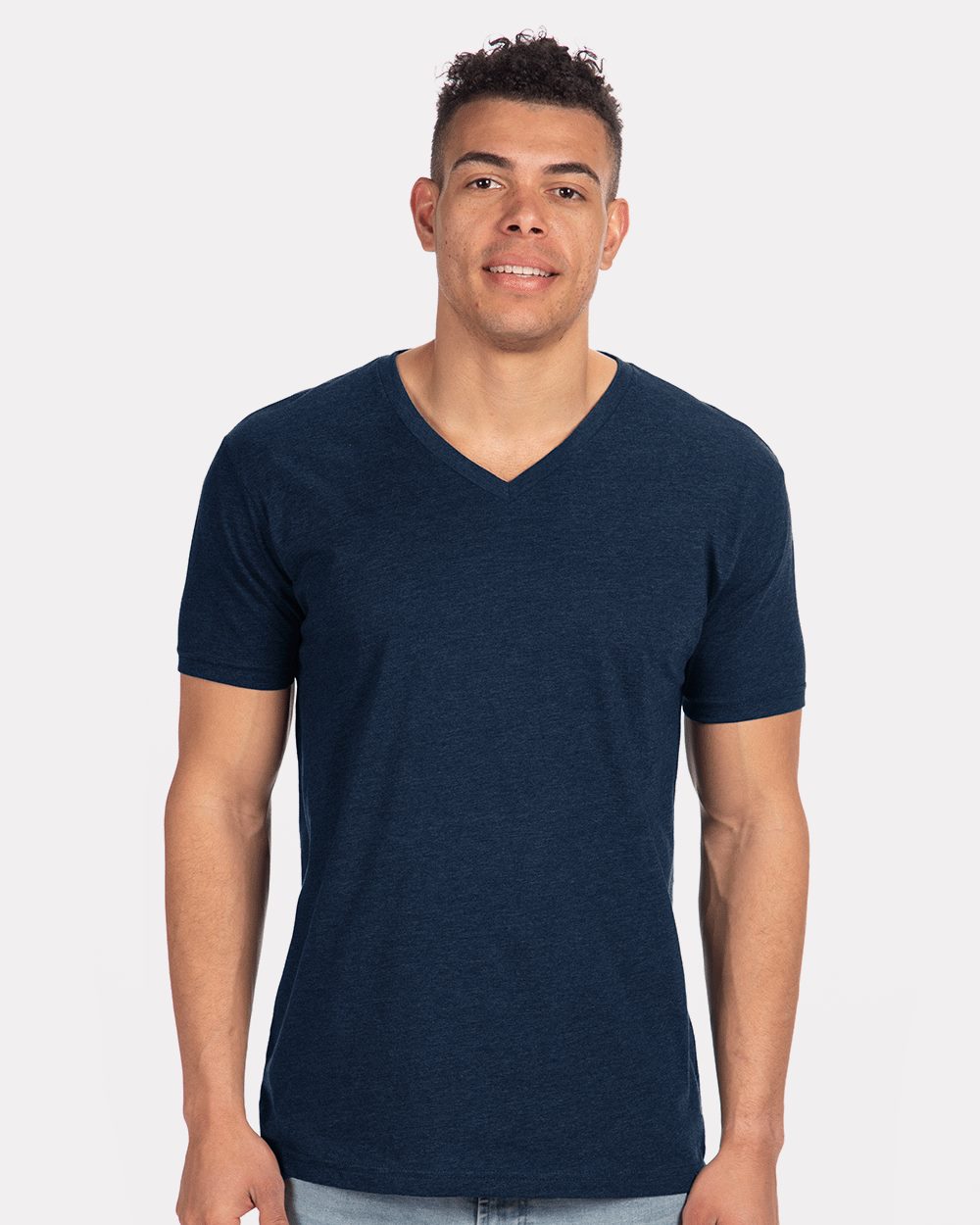 Next Level Men's V-Neck CVC Short Sleeve Tee Mens Apparel Shirts & Tops