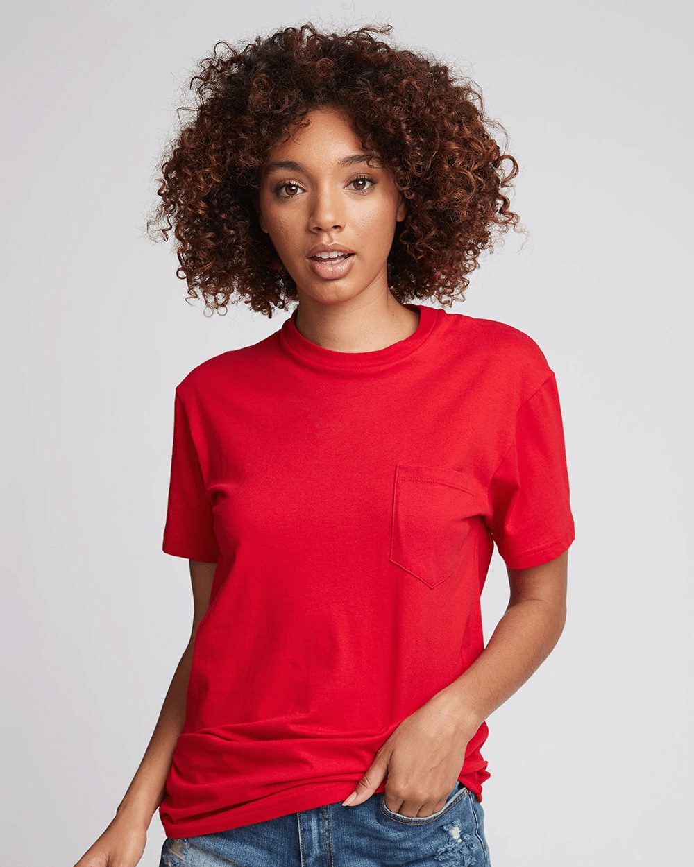 Next Level Apparel Unisex Cotton Pocket T-Shirt NL3605 Mens Apparel Shirts & Tops