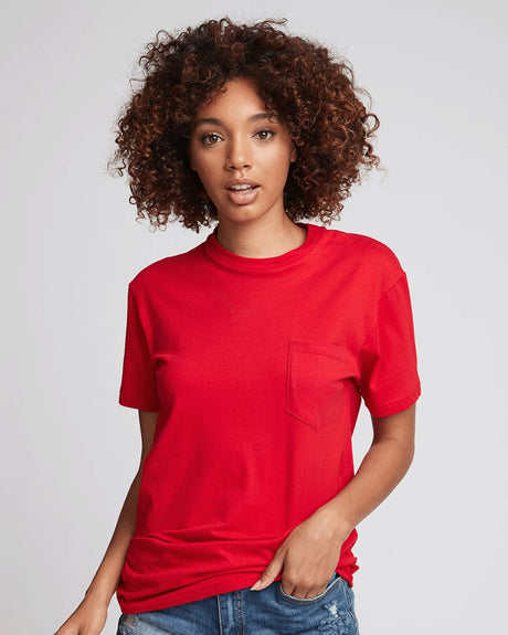 Next Level Apparel Unisex Cotton Pocket T-Shirt NL3605 Mens Apparel Shirts & Tops