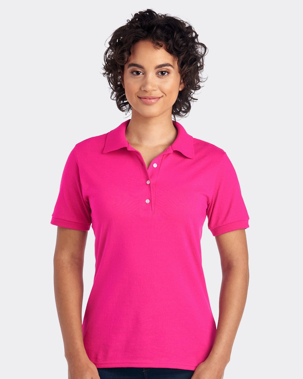 Jerzees Women's Spotshield 50/50 Polo Womens Apparel Shirts & Tops