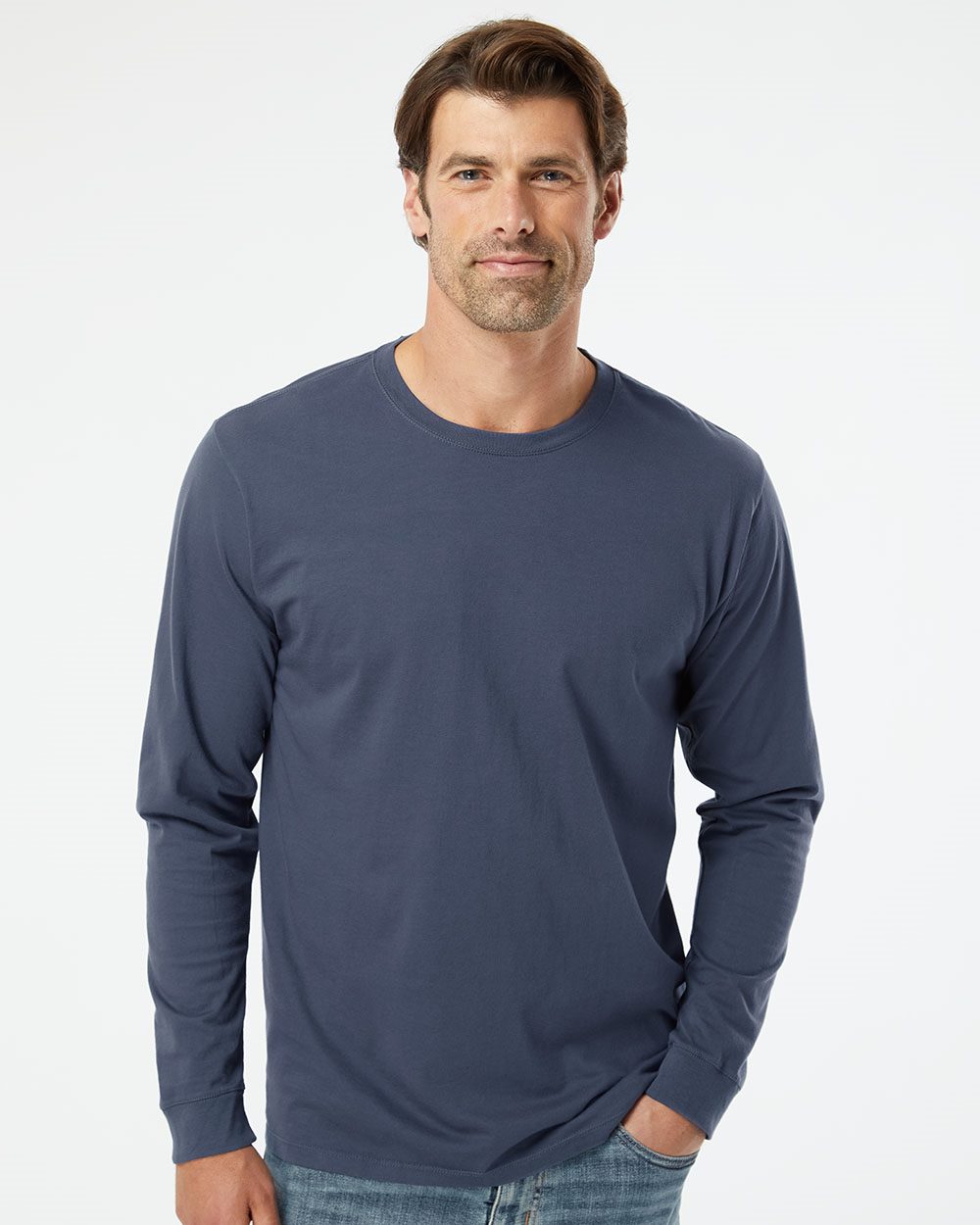 SoftShirts Organic Long Sleeve T-Shirt Mens Apparel Shirts & Tops