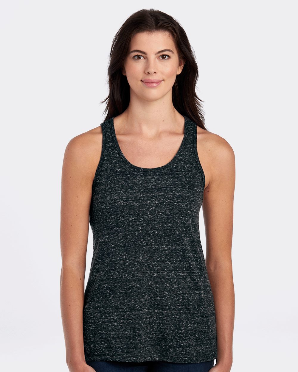 Jerzees Women's Snow Heather Jersey Racerback Tank Top Womens Apparel Shirts & Tops