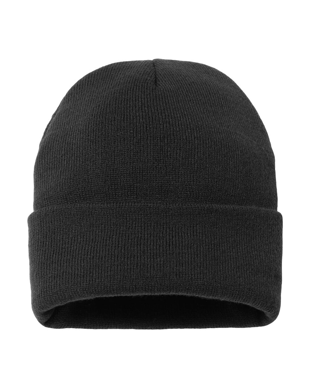 Sportsman Men's Jersey Lined 12" Cuffed Beanie Unisex Accessories Hats & Caps