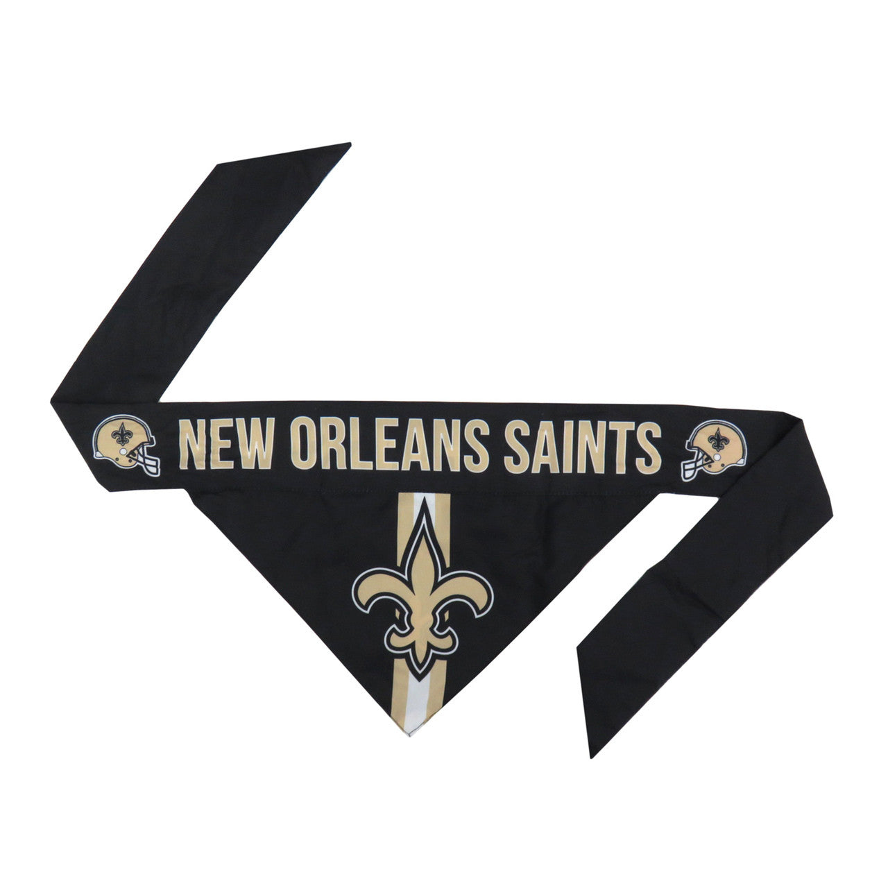 Little Earth New Orleans Saints Pet Bandanna Size XS Fan Gear NFL New Orleans Saints