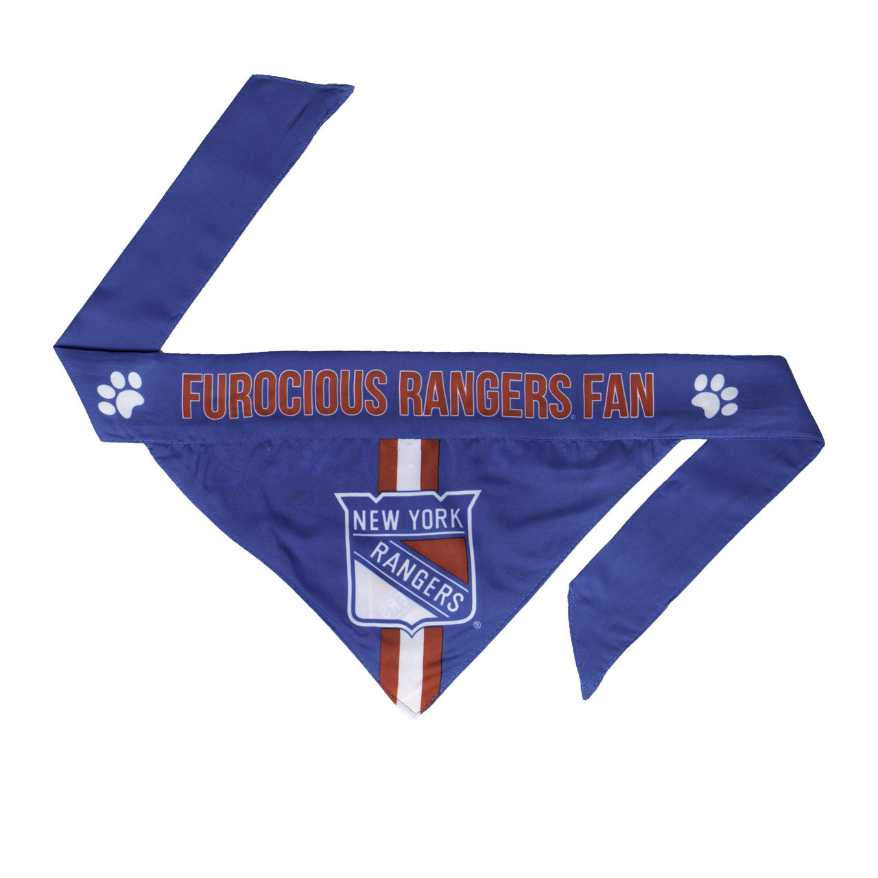Little Earth New York Rangers Pet Bandanna Size XS - Special Order