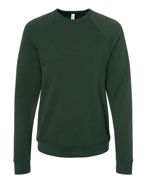 Bella + Canvas Men's Sponge Fleece Raglan Sweatshirt Mens Apparel Sweatshirts & Fleece