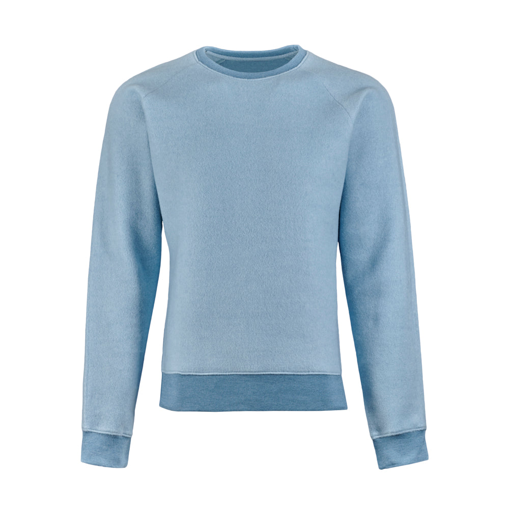 J. America Women's Flip Side Crew Neck Fleece 8710