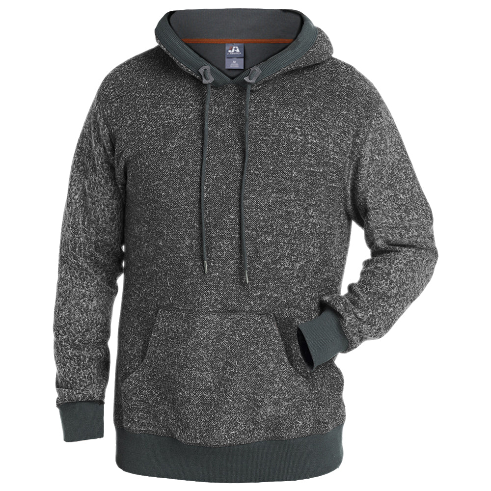 J. America Men's Aspen Fleece Hoodie 8711 Mens Apparel Sweatshirts & Fleece