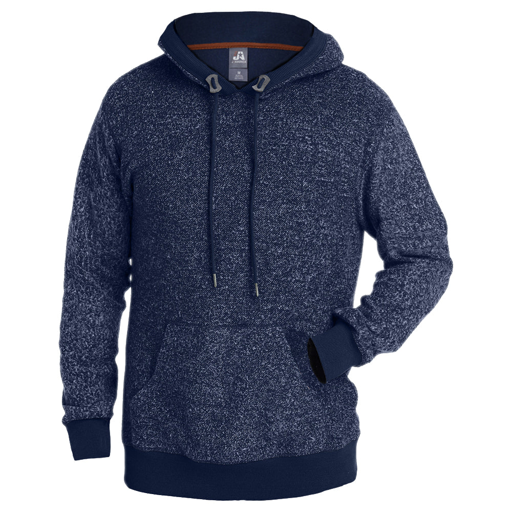 J. America Men's Aspen Fleece Hoodie 8711 Mens Apparel Sweatshirts & Fleece