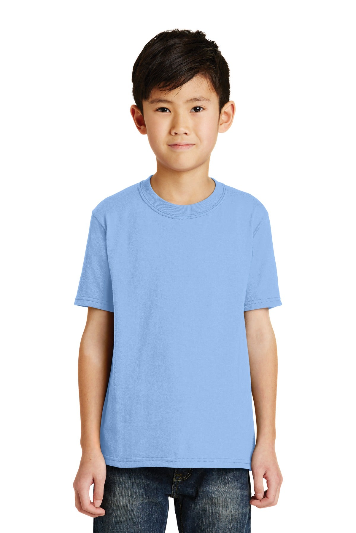 Port & Company - Youth Core Blend Tee PC55Y Youth Apparel Shirts & Tops