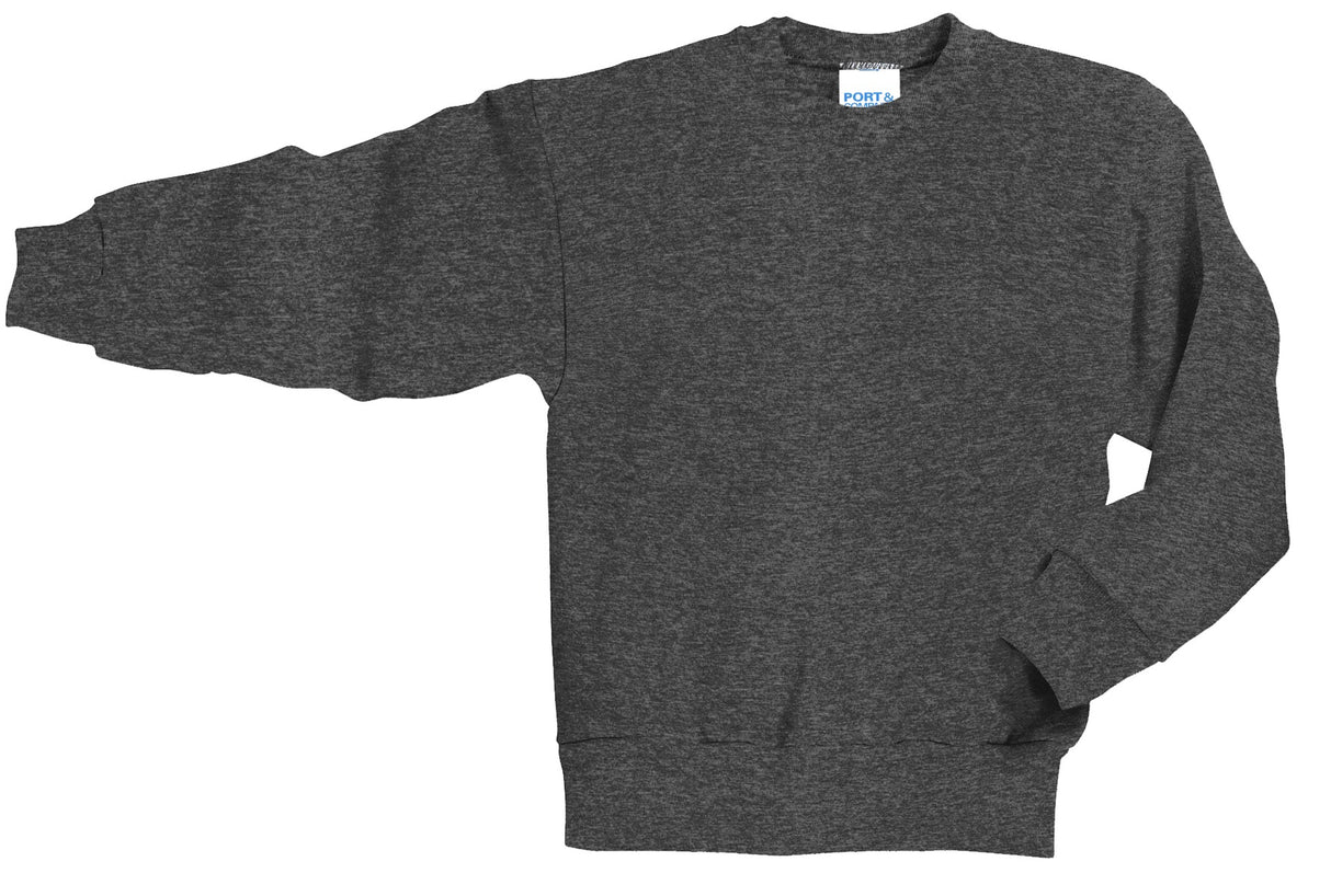 Port & Company - Youth Core Fleece Crewneck Sweatshirt Youth Apparel Hoodies & Sweatshirts