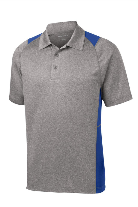 Sport-Tek Men's Heather Colorblock Contender Polo Mens Apparel Shirts & Tops