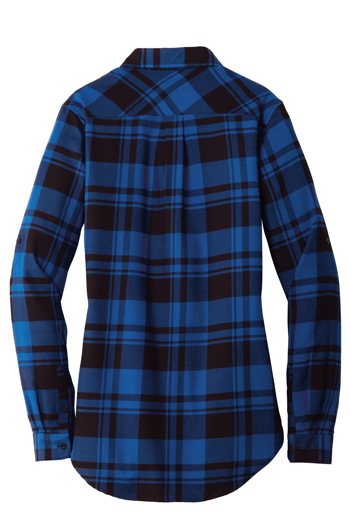Port Authority® Ladies Plaid Flannel Tunic Womens Apparel Shirts & Tops