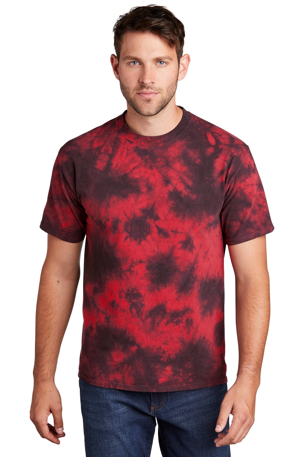 Port & Company - Men's Crystal Tie-Dye Tee Mens Apparel Shirts & Tops