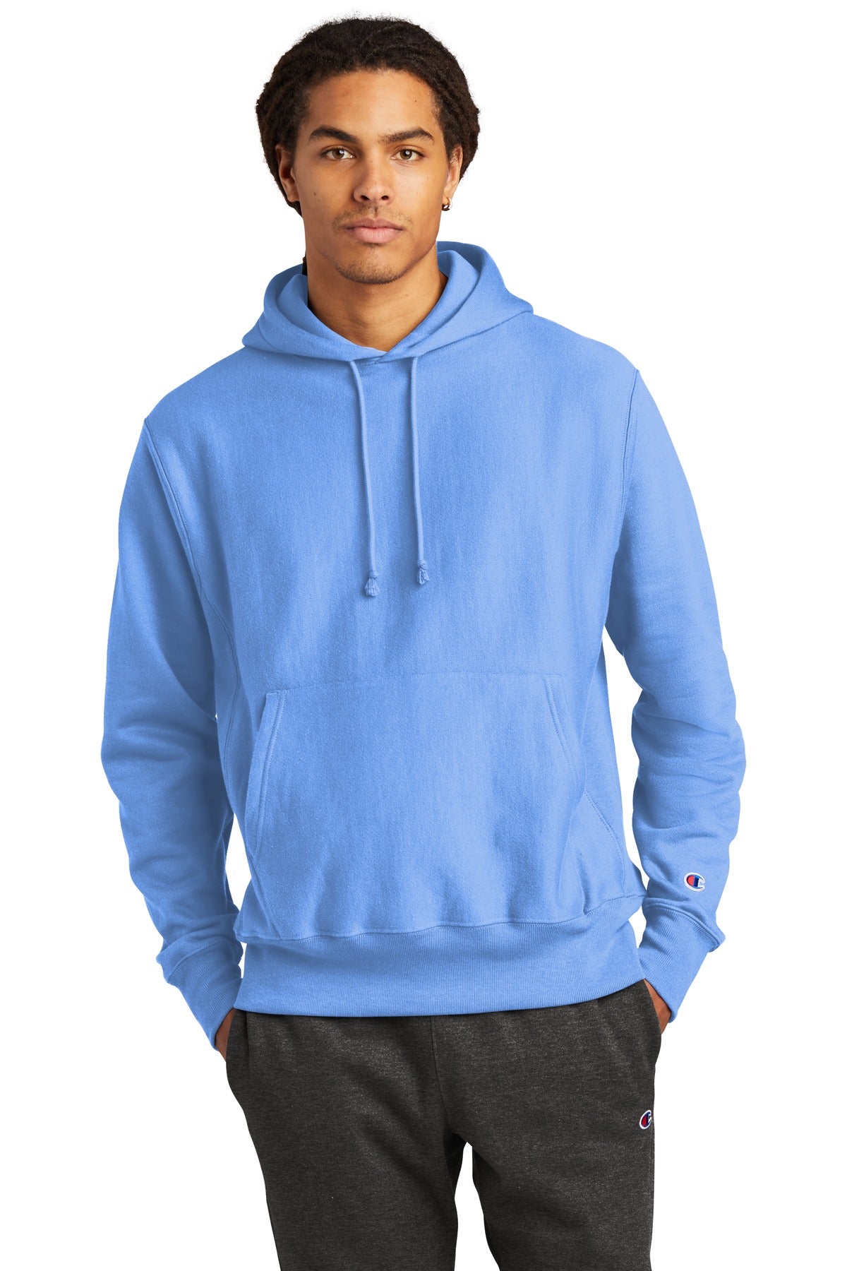 Champion Men's Reverse Weave Hooded Sweatshirt Mens Apparel Sweatshirts & Fleece