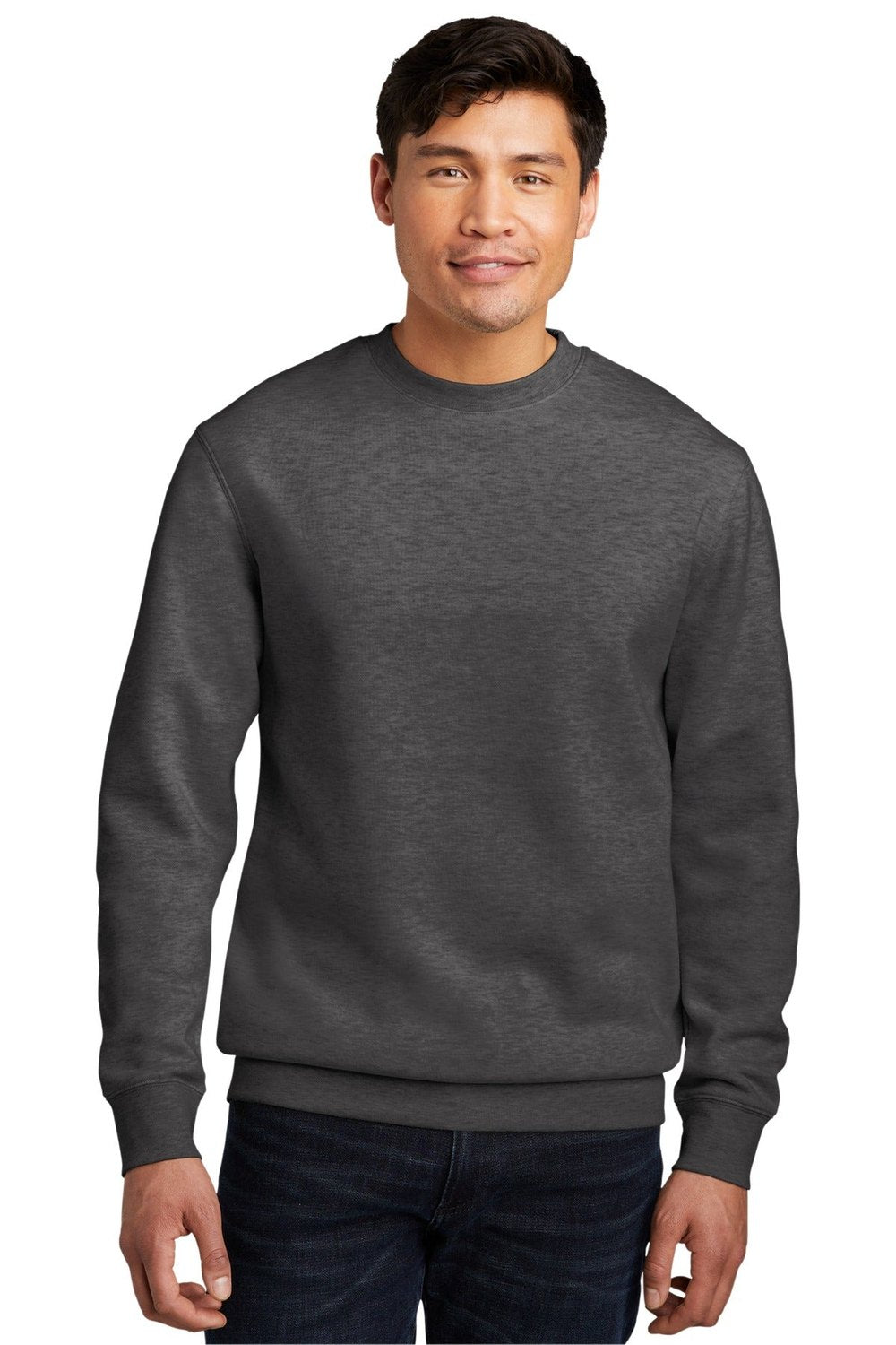 District Men's V.I.T.Fleece Crew DT6104 Mens Apparel Sweatshirts & Fleece