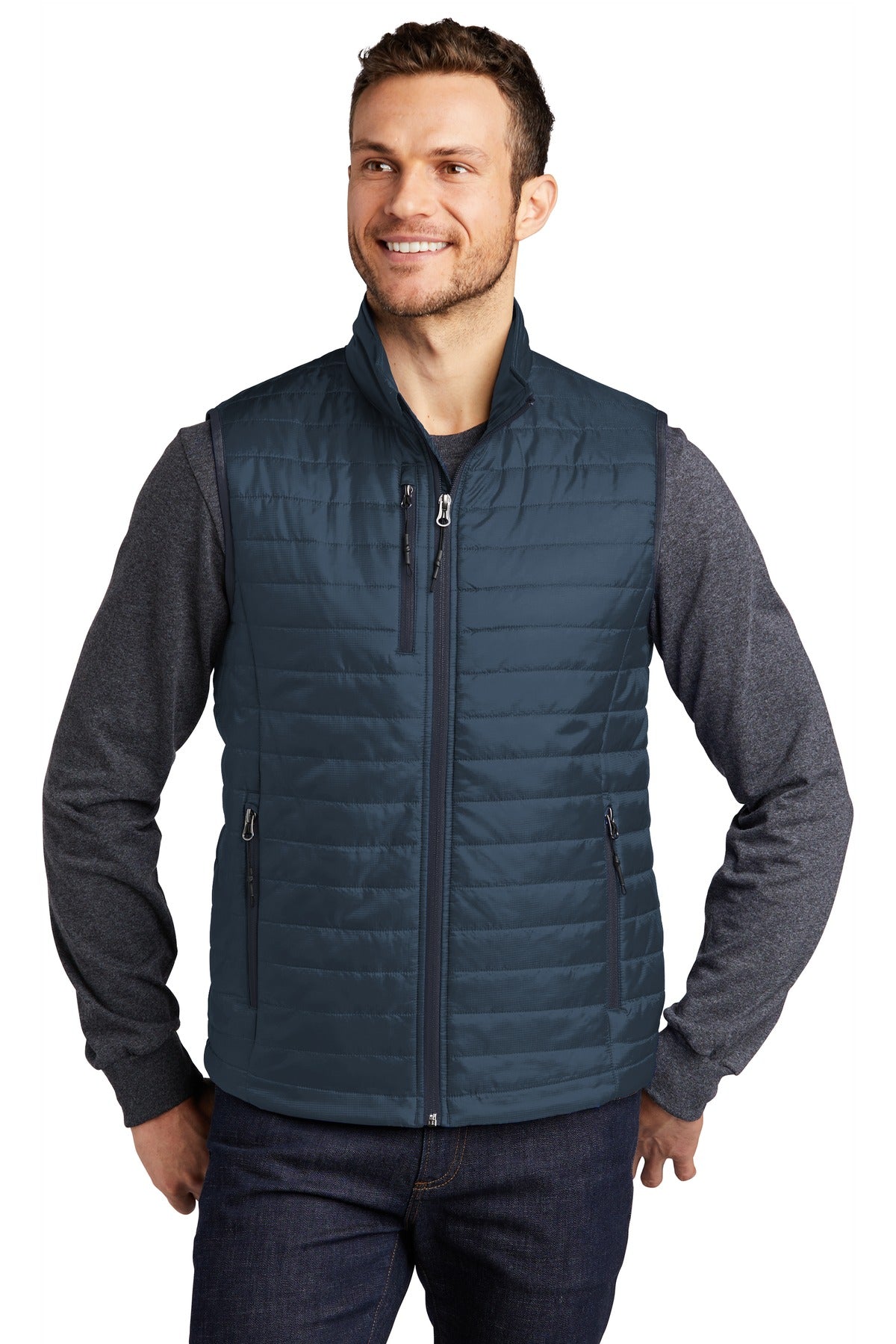 Port Authority Men's Packable Puffy Vest Mens Apparel Jackets & Vests