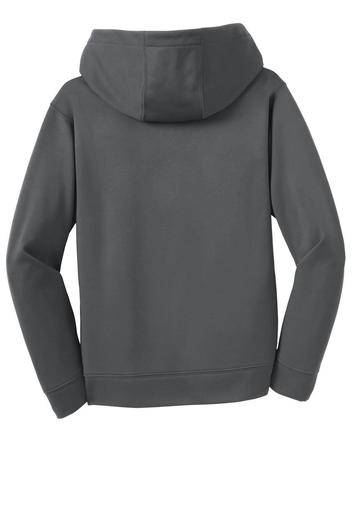 Sport-Tek Youth Sport-Wick Fleece Hooded Pullover YST244