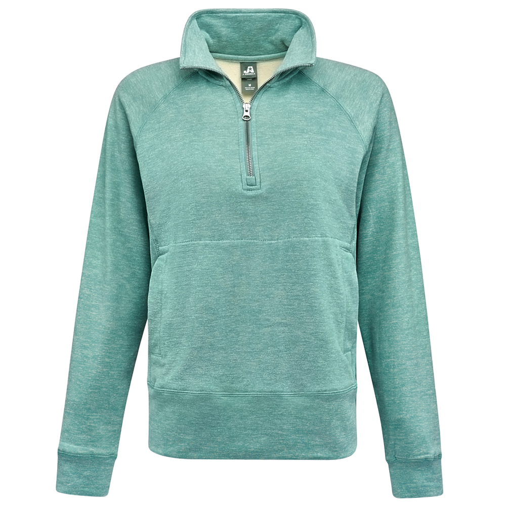 J. America Women's Electric 1/4 Zip Fleece 8743