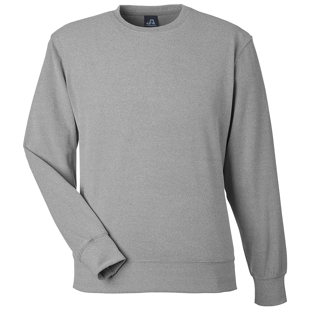 J. America Men's Element Crew Neck Fleece 8761 Mens Apparel Sweatshirts & Fleece