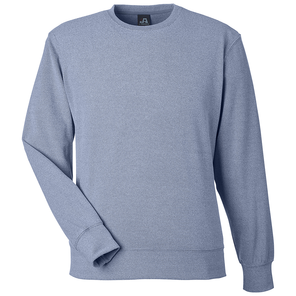 J. America Men's Element Crew Neck Fleece 8761 Mens Apparel Sweatshirts & Fleece