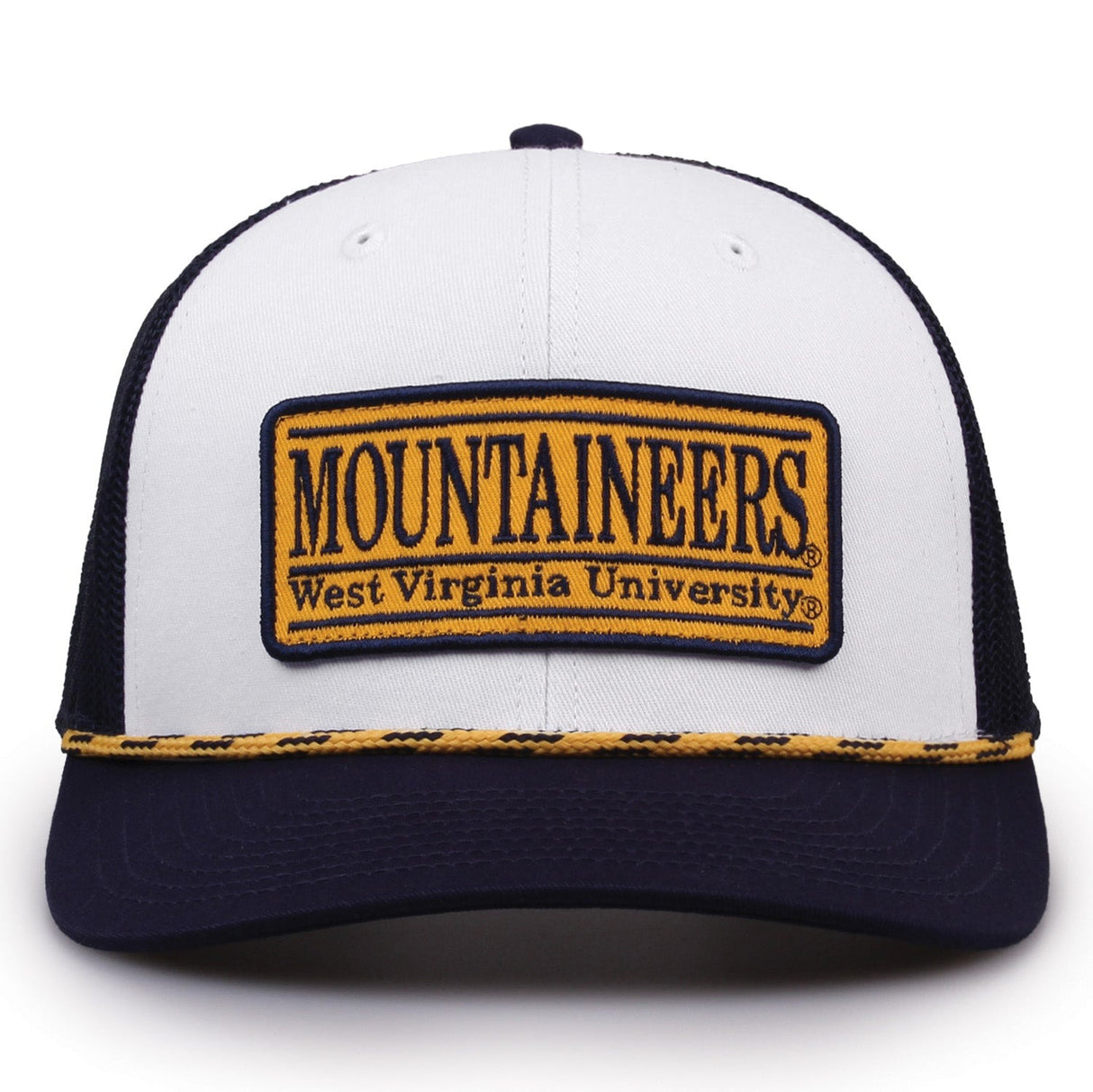 The Game Headwear West Virginia Design on Twill Patch Hat
