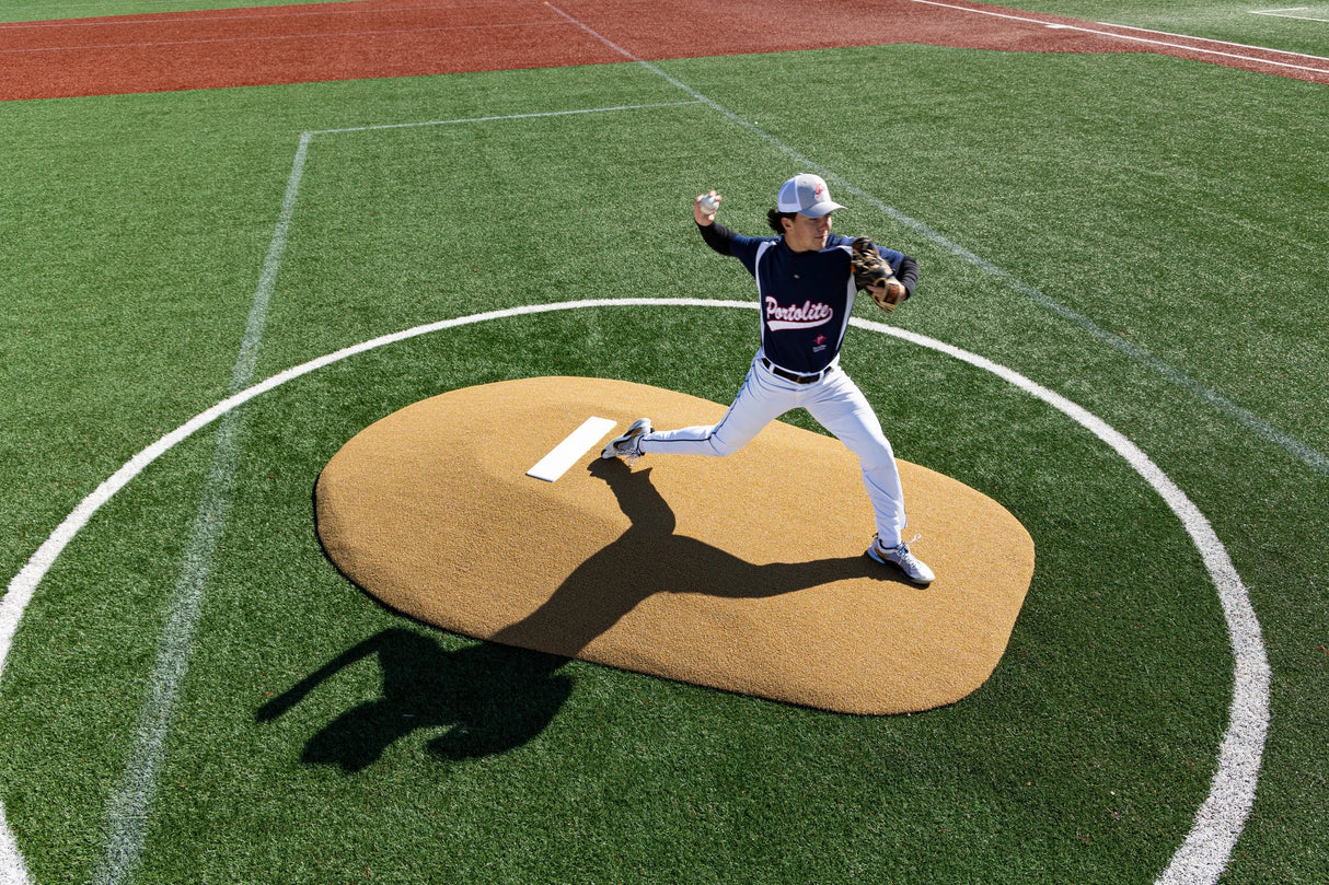 Portolite Baseball 10" One-Piece Game Mound-14