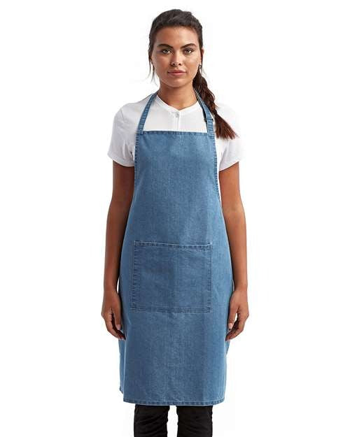 Artisan Collection by Reprime Recycled Pocket Bib Apron-1