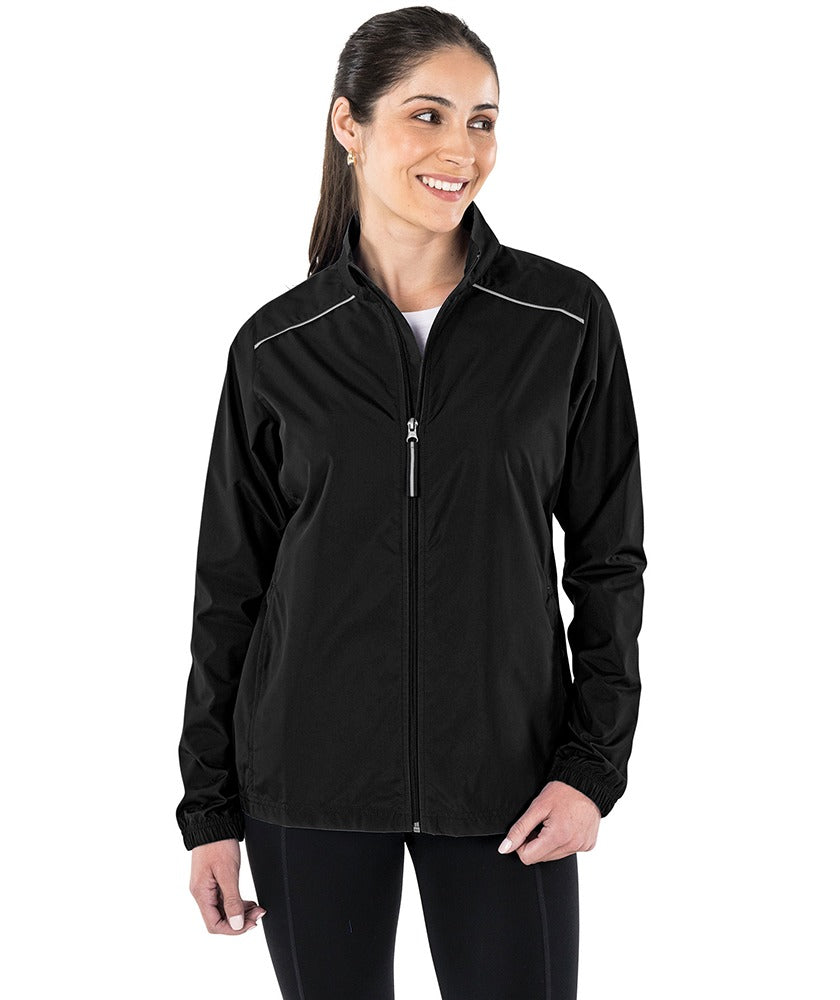 Charles River Women's Skyline Pack-N-Go Full Zip Reflective Jacket-2
