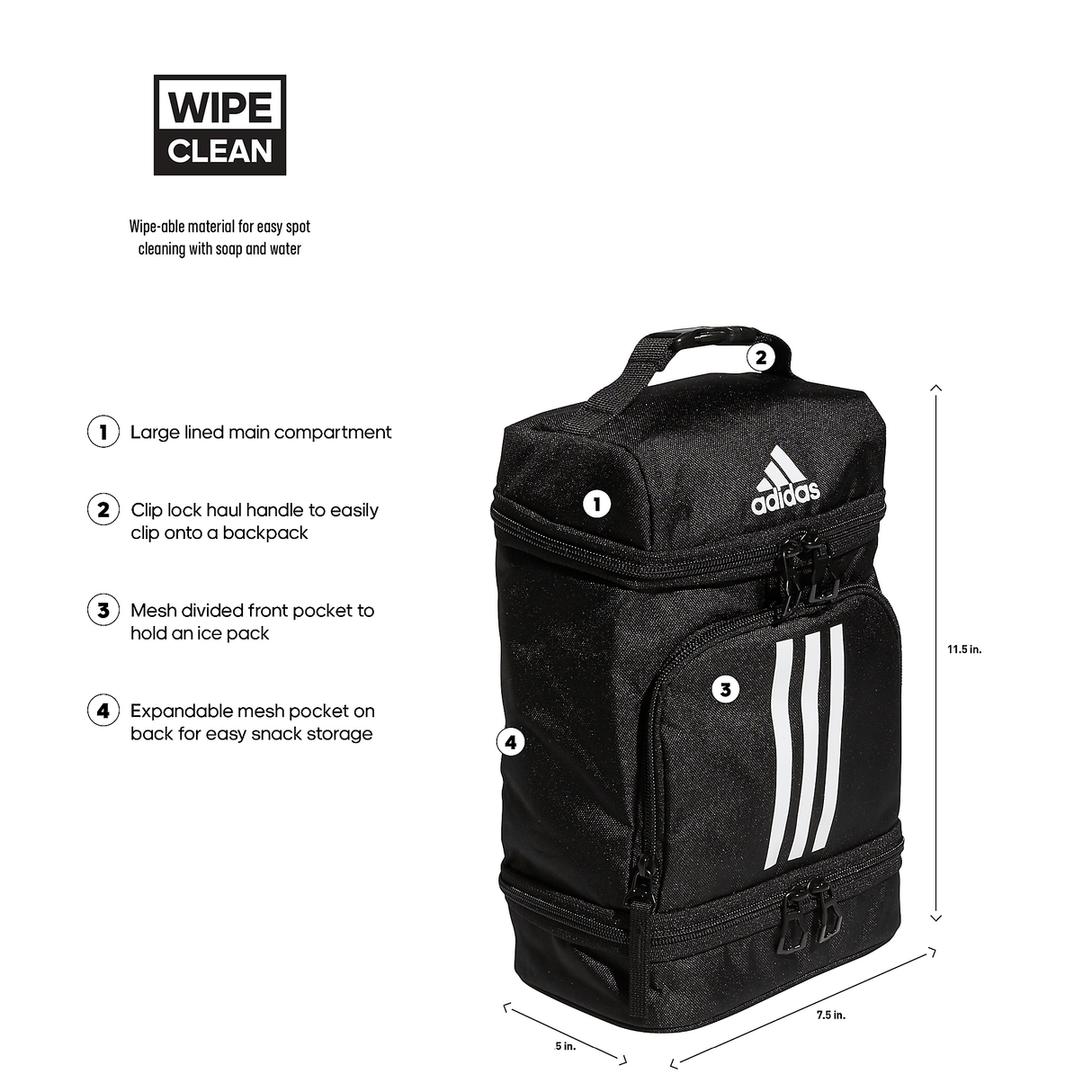 adidas Excel 2 Lunch Bag-2