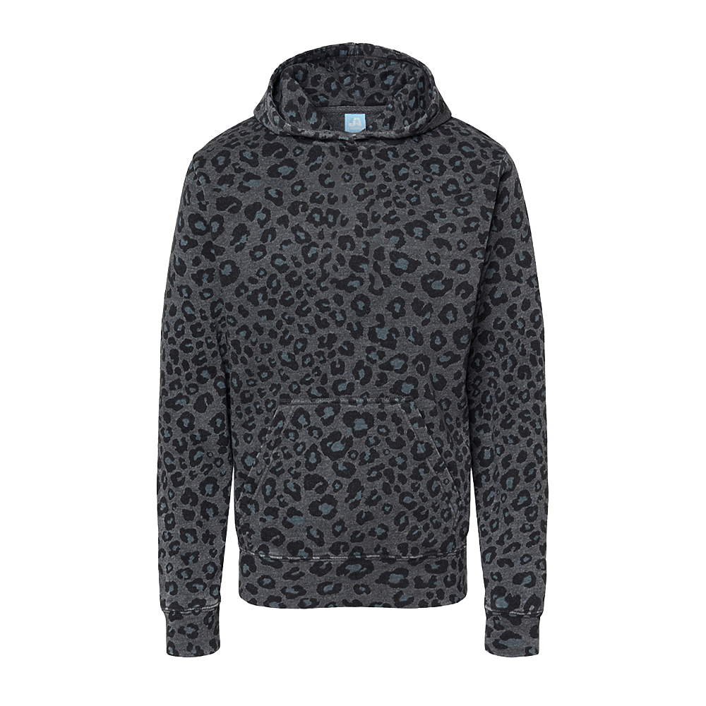 J. America Youth Triblend Fleece Hoodie 8880