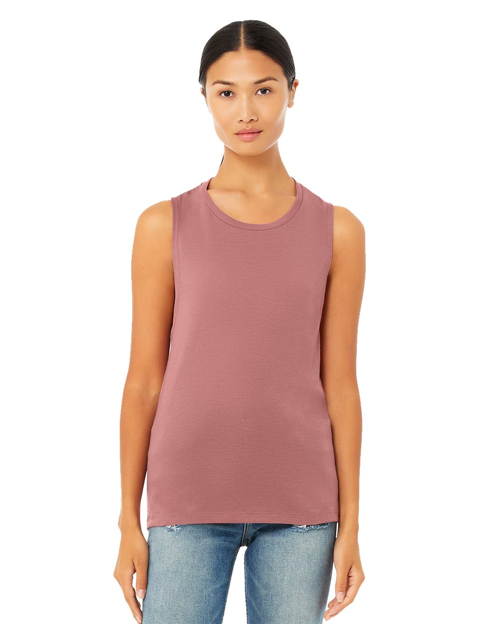 BELLA + CANVAS Women's Flowy Scoop Muscle Tank Top BC8803 Womens Apparel Shirts & Tops