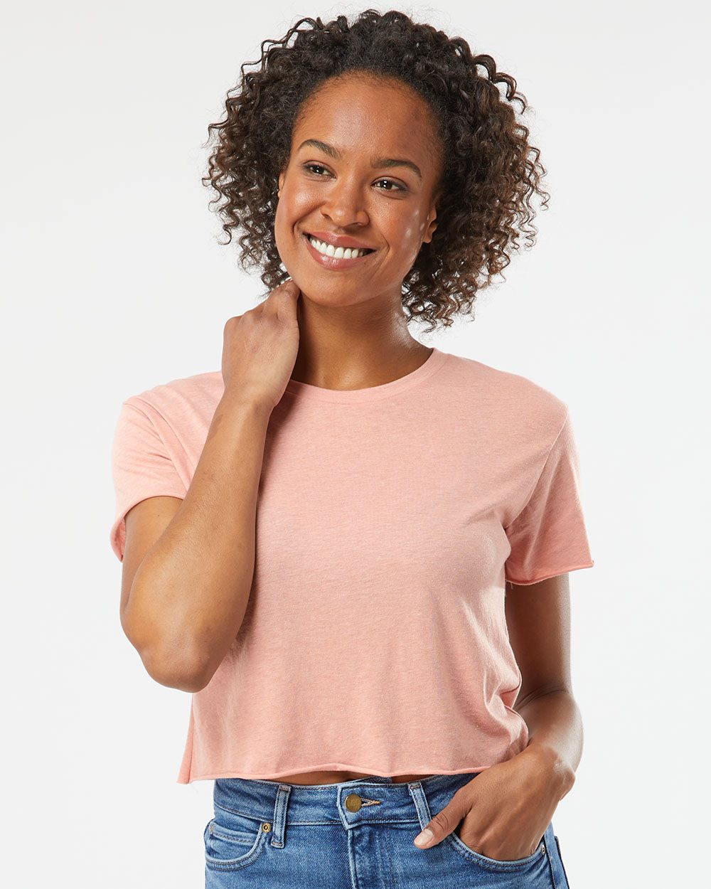 Next Level Women's Festival Cali Crop Womens Apparel Shirts & Tops