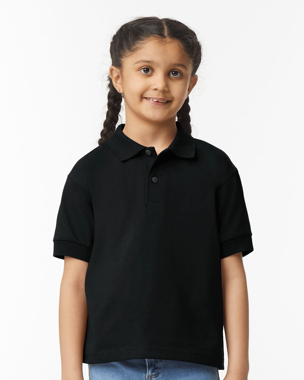 Gildan Youth DryBlend Jersey Knit Sport Polo. 8800B Youth Apparel Shirts & Tops