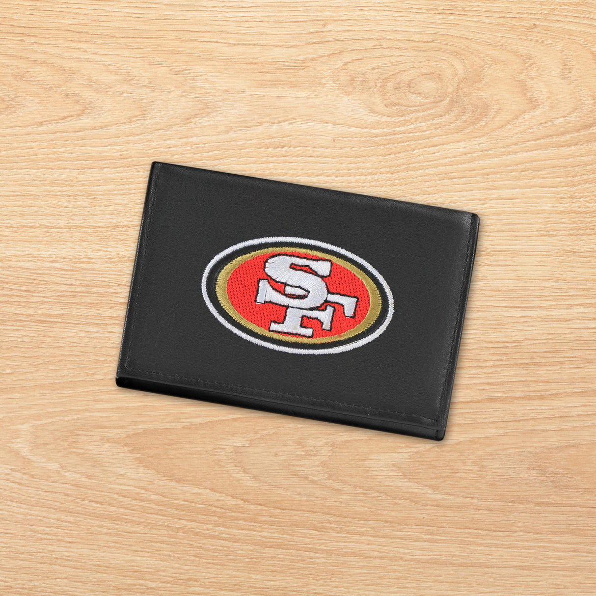 Rico Industries NFL San Francisco 49ers Embroidered Tri-fold Wallet-4