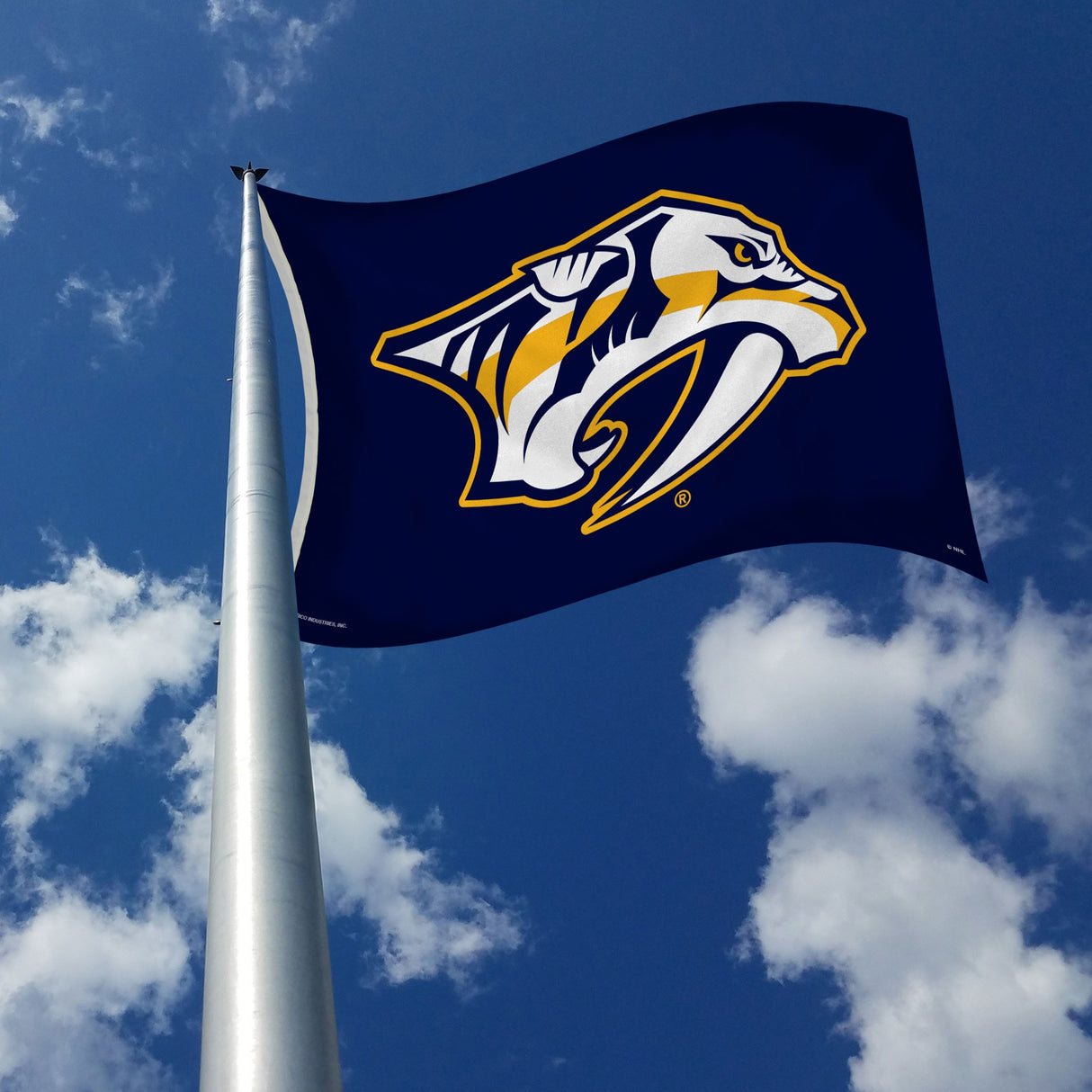 Rico Industries NHL Nashville Predators Standard 3' x 5' Banner Flag-2